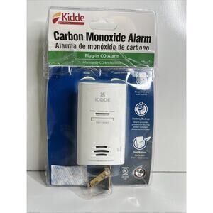 Kidde KN-COB-DP2 Carbon Monoxide Detector, Plug In with AA Battery Backup